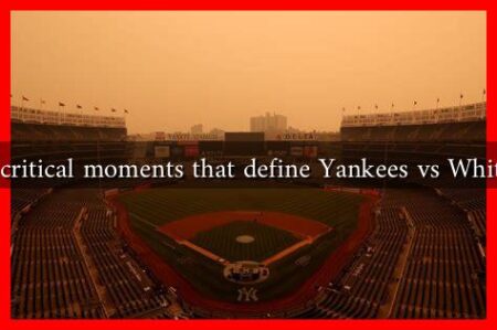 What are the critical moments that define Yankees vs White Sox games?