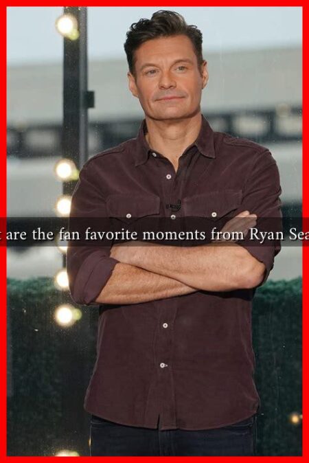What are the fan favorite moments from Ryan Seacrest