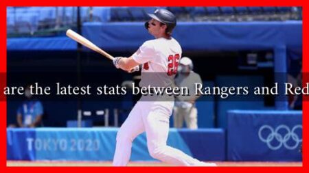 What are the latest stats between Rangers and Red Sox?