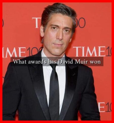 What awards has David Muir won