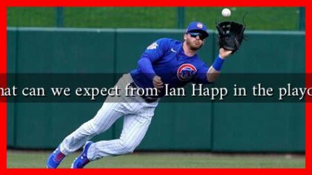 What can we expect from Ian Happ in the playoffs