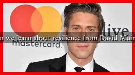 What can we learn about resilience from David Muir’s career What can we learn about resilience from David Muir's career