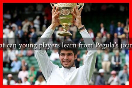 What can young players learn from Pegula's journey