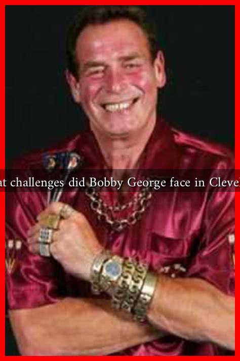 What challenges did Bobby George face in Cleveland