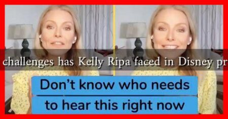 What challenges has Kelly Ripa faced in Disney projects