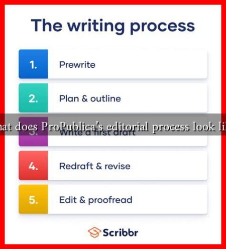 What does ProPublica's editorial process look like?