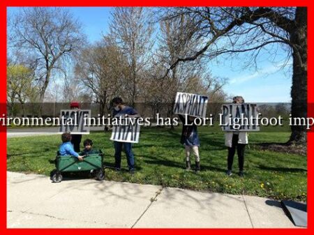 What environmental initiatives has Lori Lightfoot implemented