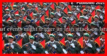 What events might trigger an Iran attack on Israel?