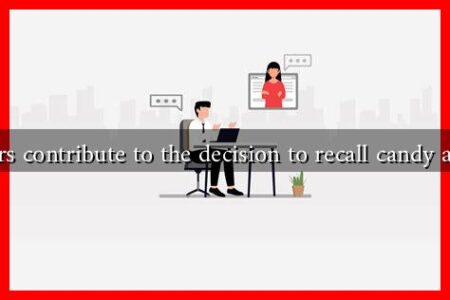 What factors contribute to the decision to recall candy at Walmart?