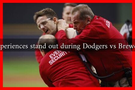What fan experiences stand out during Dodgers vs Brewers contests?