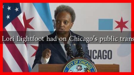 What impact has Lori Lightfoot had on Chicago's public transportation system