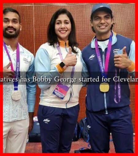 What initiatives has Bobby George started for Cleveland athletes What initiatives has Bobby George started for Cleveland athletes