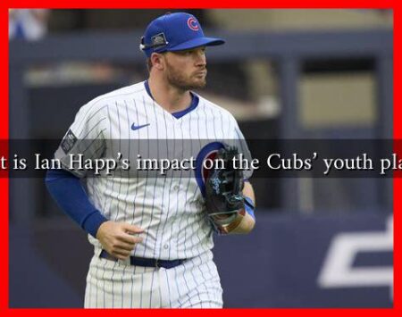 What is Ian Happ's impact on the Cubs' youth players
