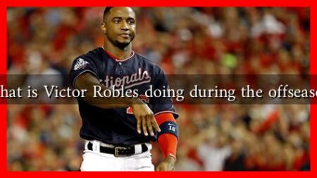 What is Victor Robles doing during the offseason