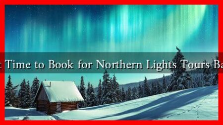What is the Best Time to Book for Northern Lights Tours Based on Forecast