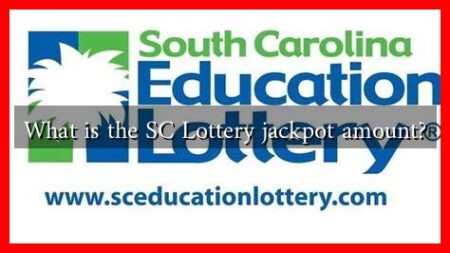 What is the SC Lottery jackpot amount?
