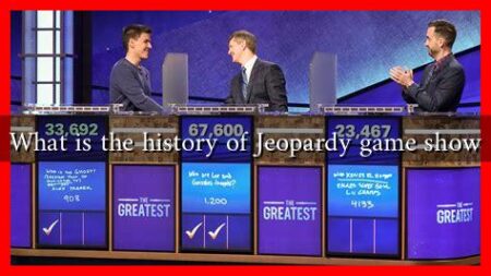 What is the history of Jeopardy game show