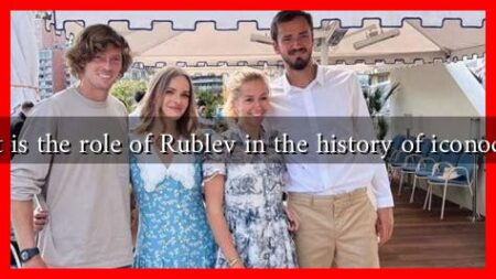 What is the role of Rublev in the history of iconoclasm