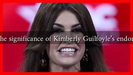 What is the significance of Kimberly Guilfoyle's endorsements?