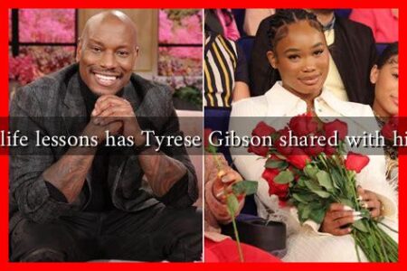 What life lessons has Tyrese Gibson shared with his fans