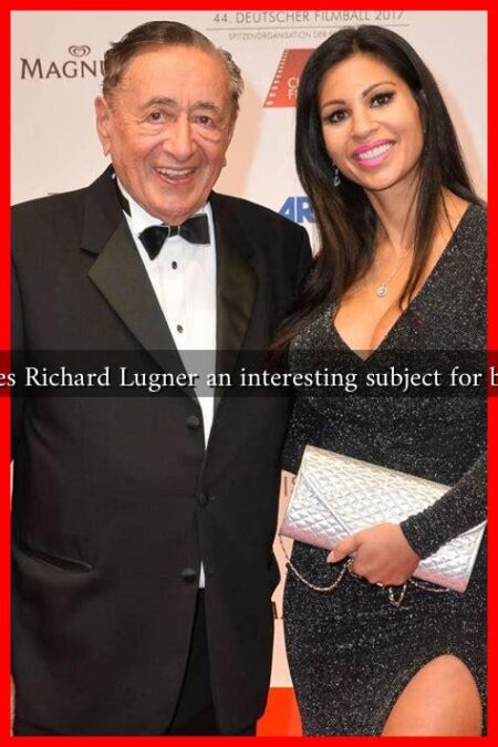 What makes Richard Lugner an interesting subject for biographies