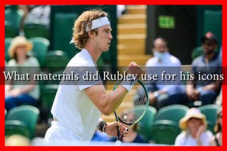 What materials did Rublev use for his icons