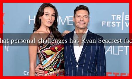 What personal challenges has Ryan Seacrest faced
