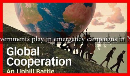 What role do local governments play in emergency campaigns in Northeast Ohio today?