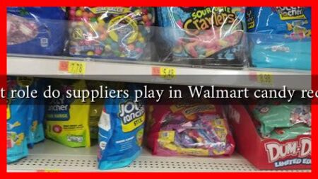 What role do suppliers play in Walmart candy recalls?
