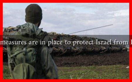 What security measures are in place to protect Israel from Iranian strikes?