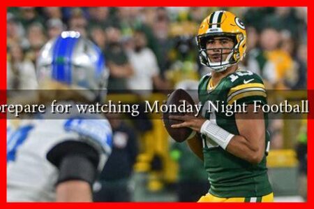 What should I prepare for watching Monday Night Football at home tonight