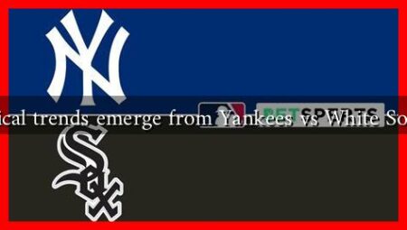 What statistical trends emerge from Yankees vs White Sox matchups?