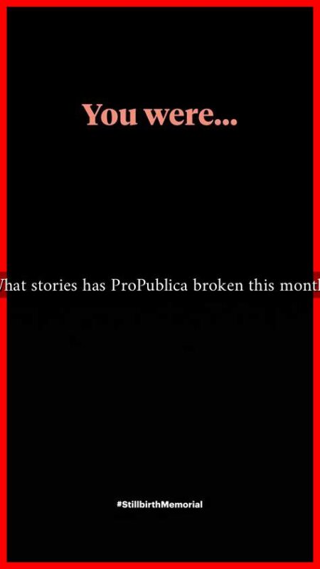 What stories has ProPublica broken this month? What stories has ProPublica broken this month?