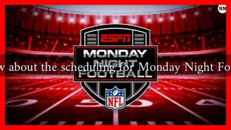 What to know about the scheduling for Monday Night Football tonight What to know about the scheduling for Monday Night Football tonight