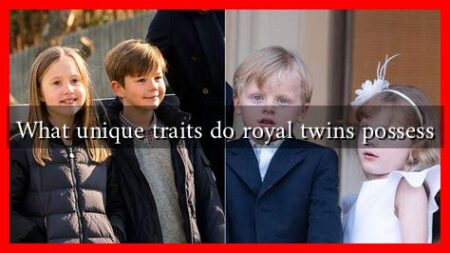 What unique traits do royal twins possess