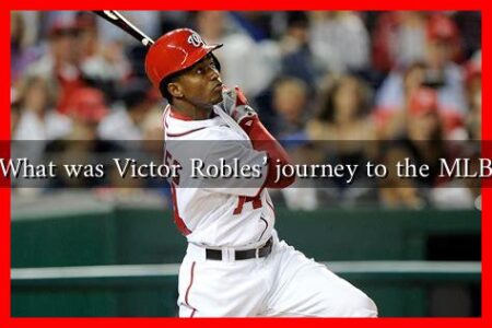 What was Victor Robles' journey to the MLB