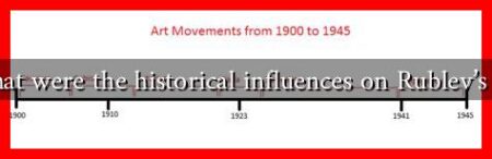 What were the historical influences on Rublev's art