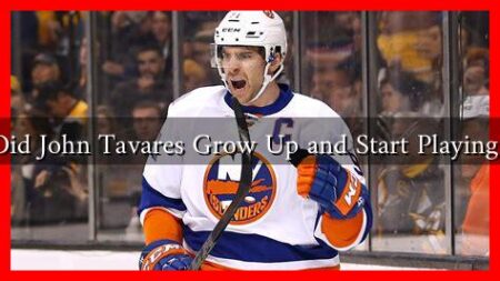 Where Did John Tavares Grow Up and Start Playing Hockey