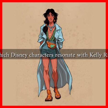 Which Disney characters resonate with Kelly Ripa