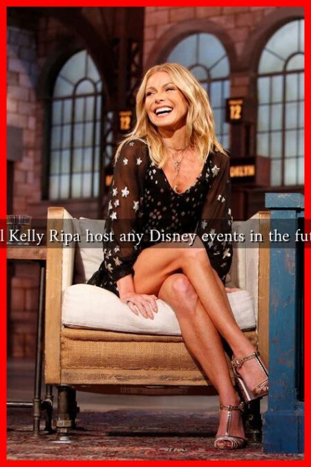 Will Kelly Ripa host any Disney events in the future