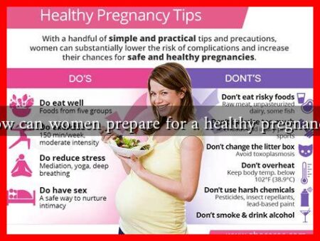 How can women prepare for a healthy pregnancy?