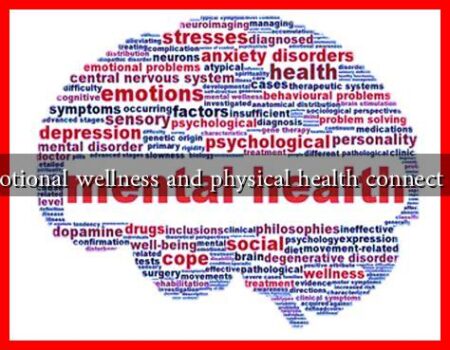 How do emotional wellness and physical health connect for women?