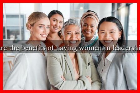 What are the benefits of having women in leadership roles