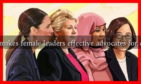 What makes female leaders effective advocates for change