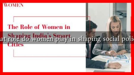What role do women play in shaping social policies