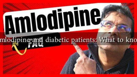 Amlodipine and diabetic patients: What to know Amlodipine and diabetic patients: What to know
