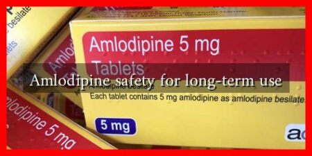 Amlodipine safety for long-term use