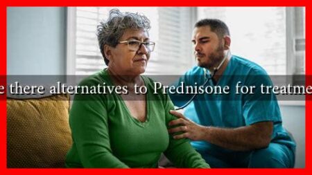 Are there alternatives to Prednisone for treatment?