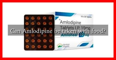 Can Amlodipine be taken with food?