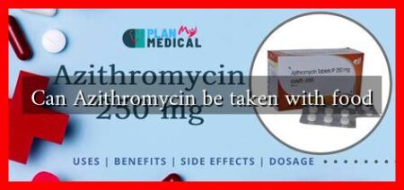 Can Azithromycin be taken with food